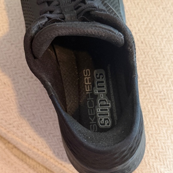 Skechers Go Walk Black Athletic Shoes - Picture 5 of 11